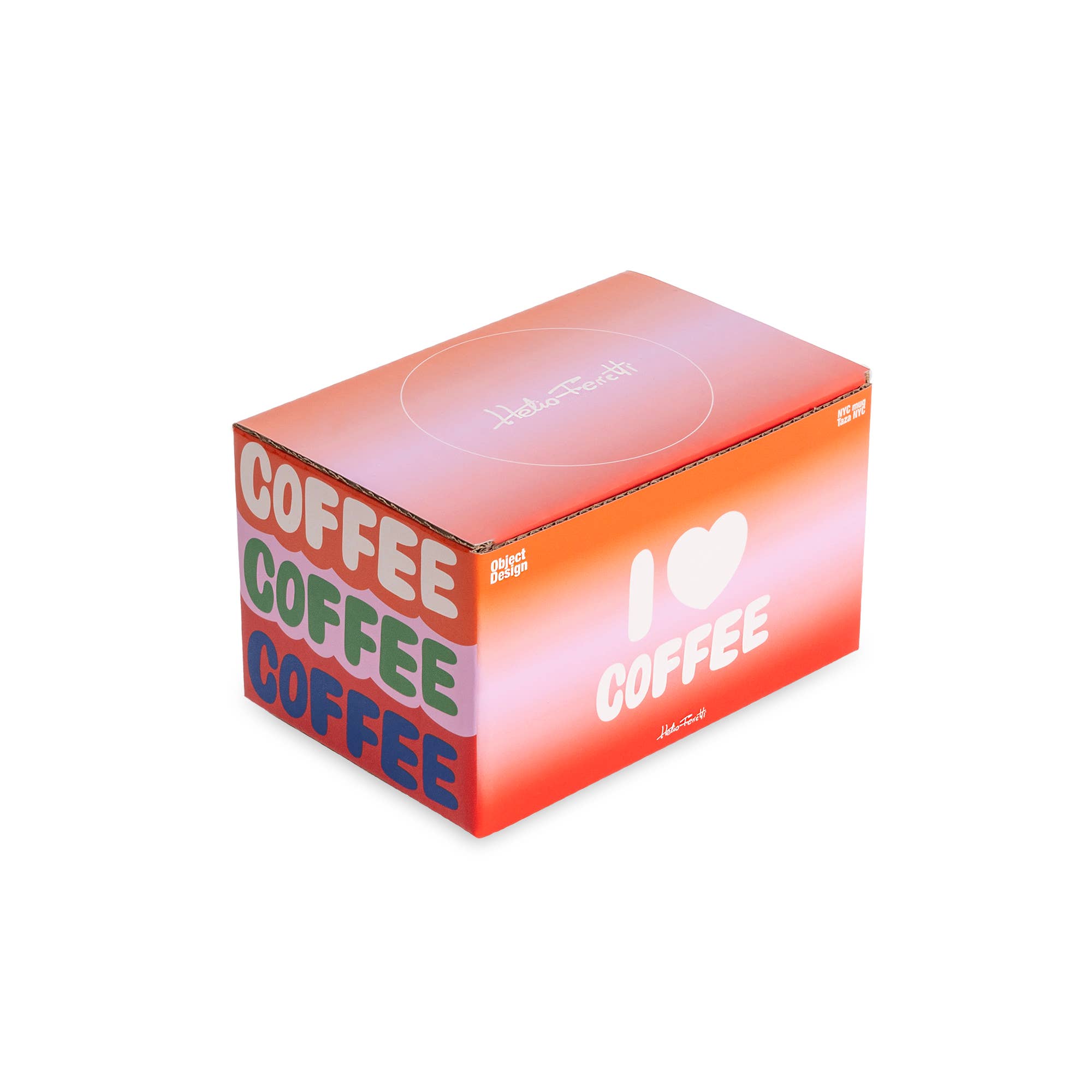 Helio Ferretti - ORANGE KAFFEEBECHER HF