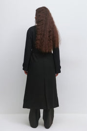 Gina Tricot / Belted wool blend coat / Black