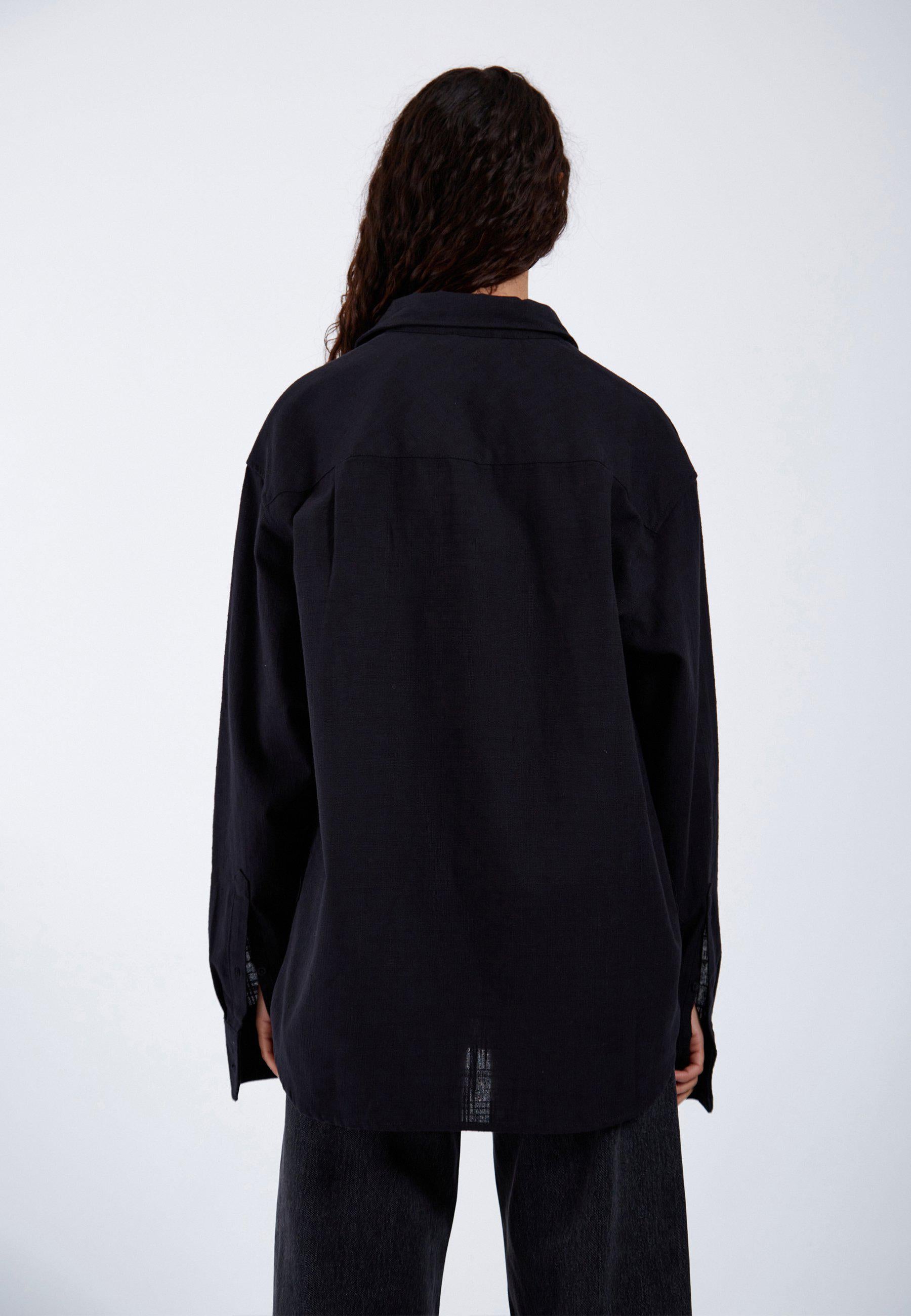 DrDenim / Ray Shirt / Black
