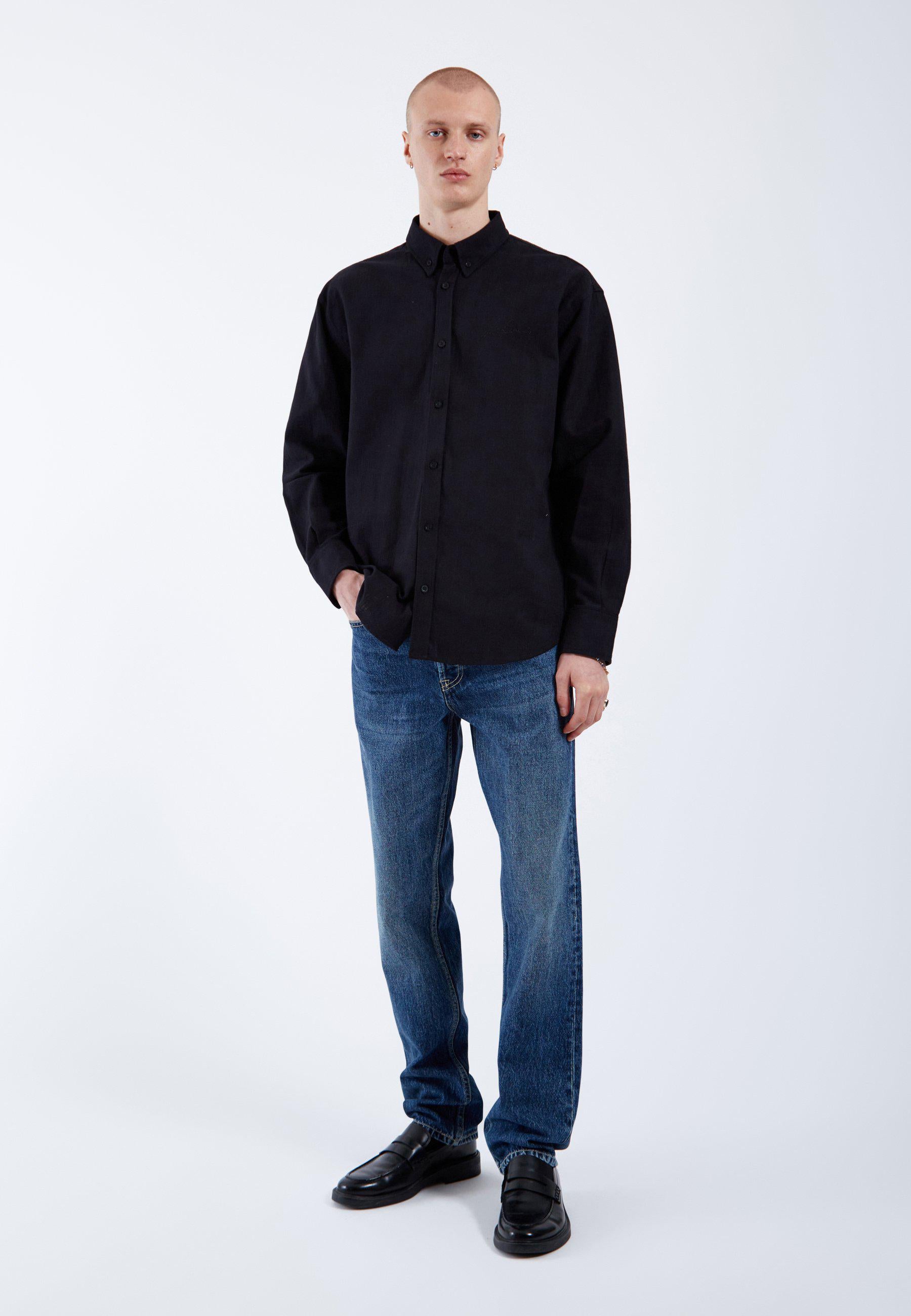 DrDenim / Ray Shirt / Black