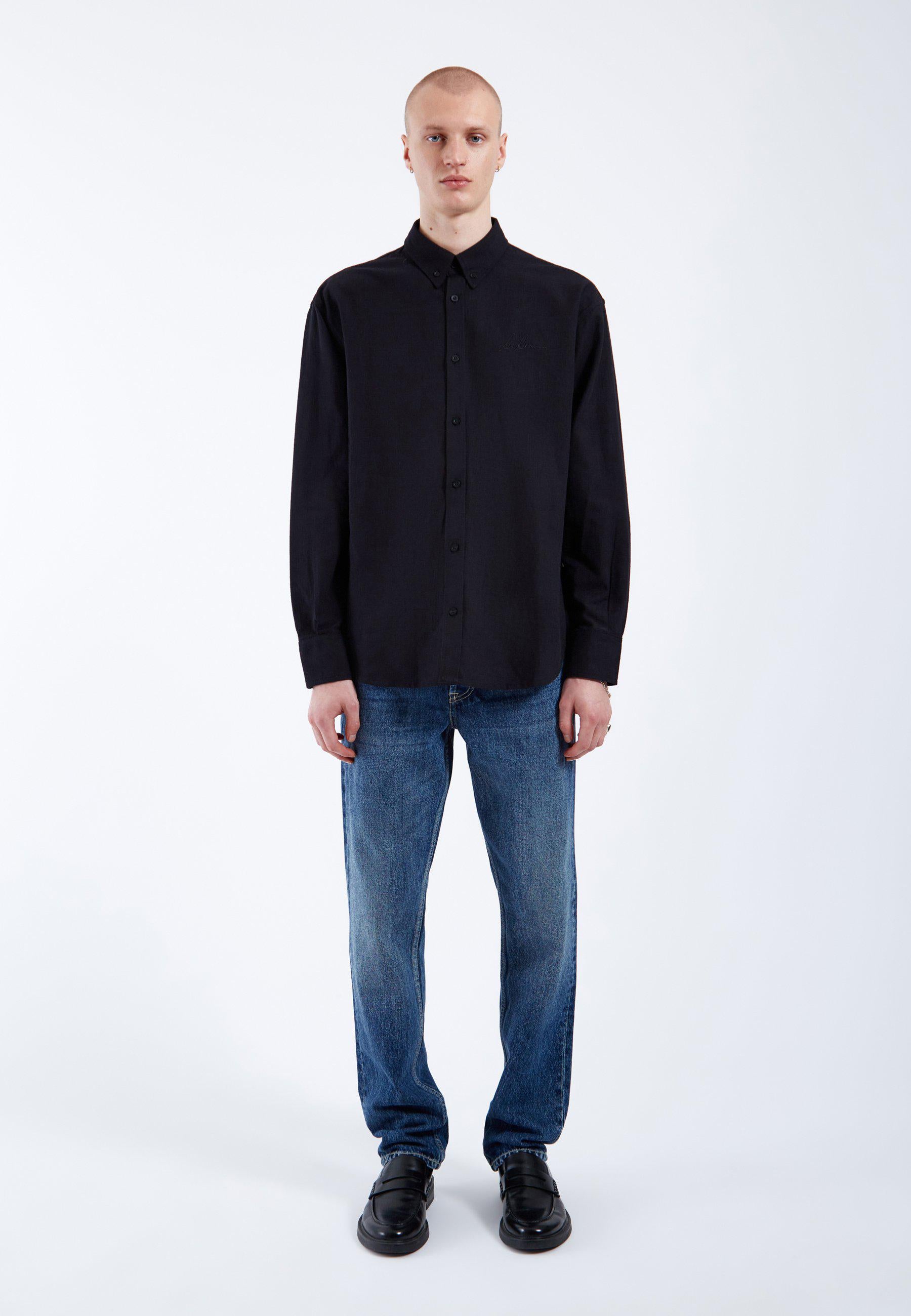 DrDenim / Ray Shirt / Black