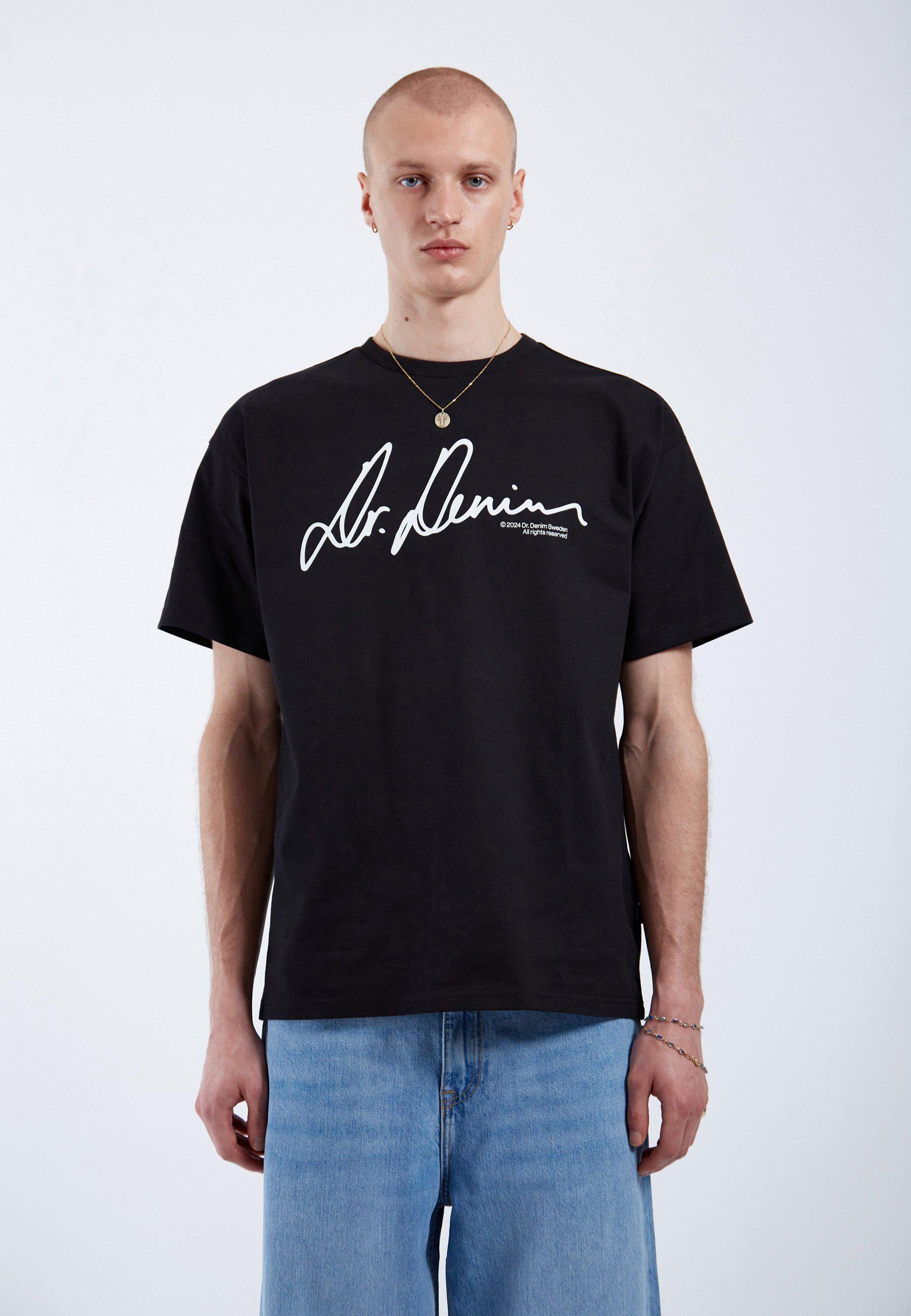 DrDenim / Trooper Tee / Black Script