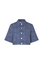Baum und Pferdgarten / MAJSA Shirt / Printed Chunky Twill