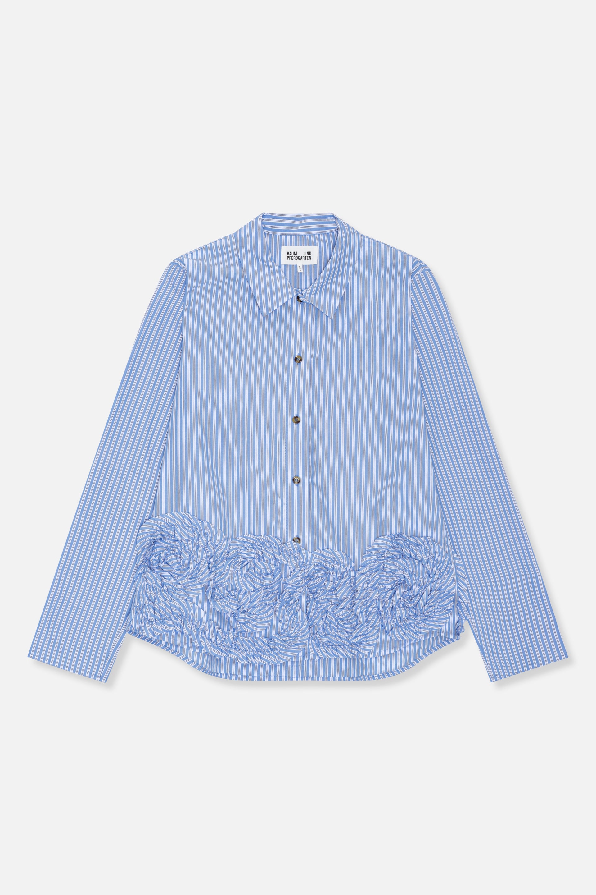 Baum und Pferdgarten / MARIEL Shirt / light Blue Stripe