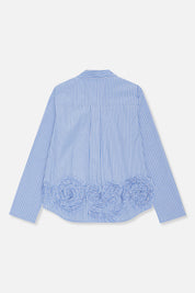 Baum und Pferdgarten / MARIEL Shirt / light Blue Stripe
