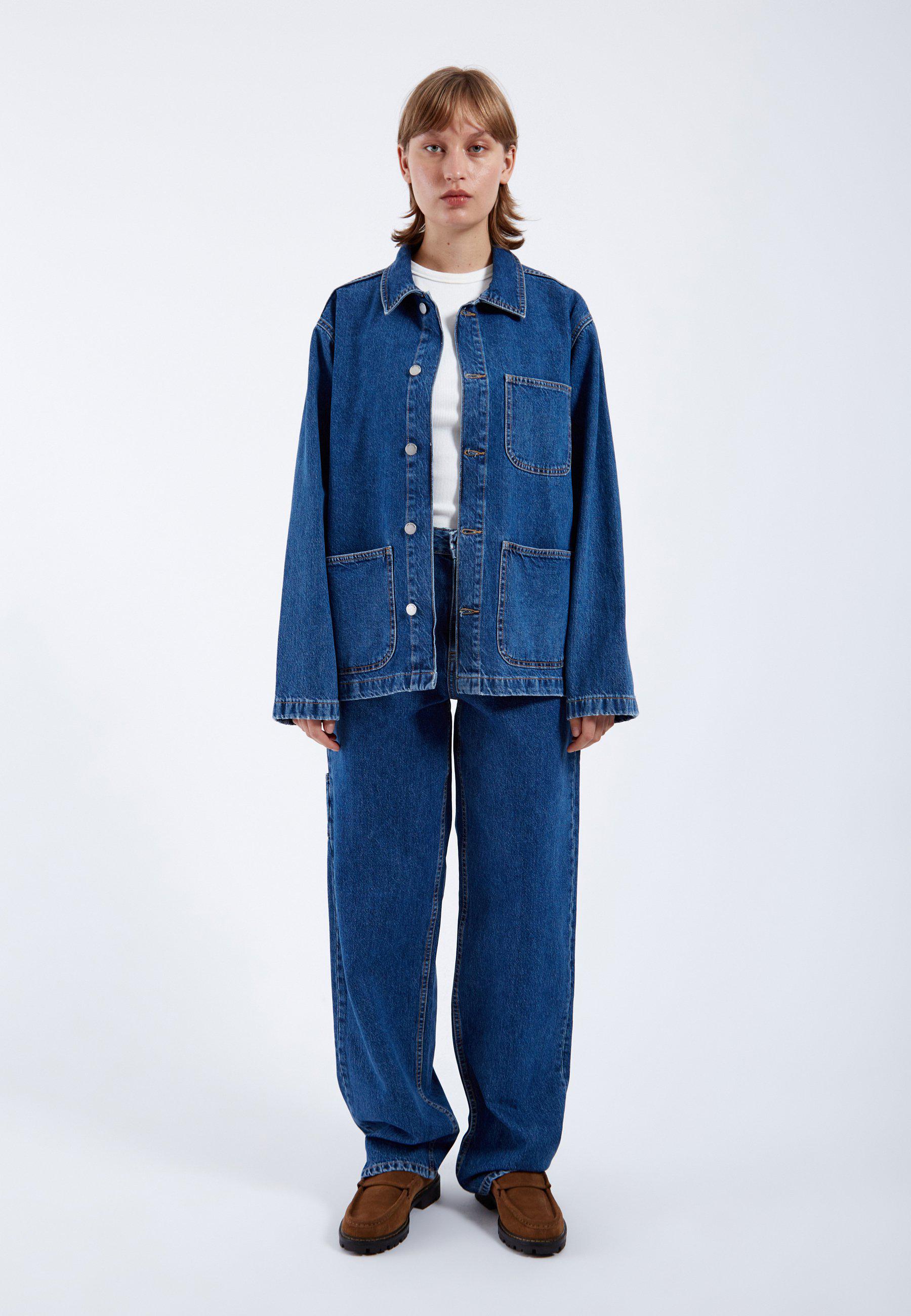 DrDenim / Devon Worker Jacket / Haze Mid Retro