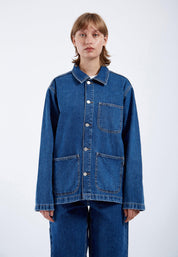 DrDenim / Devon Worker Jacket / Haze Mid Retro