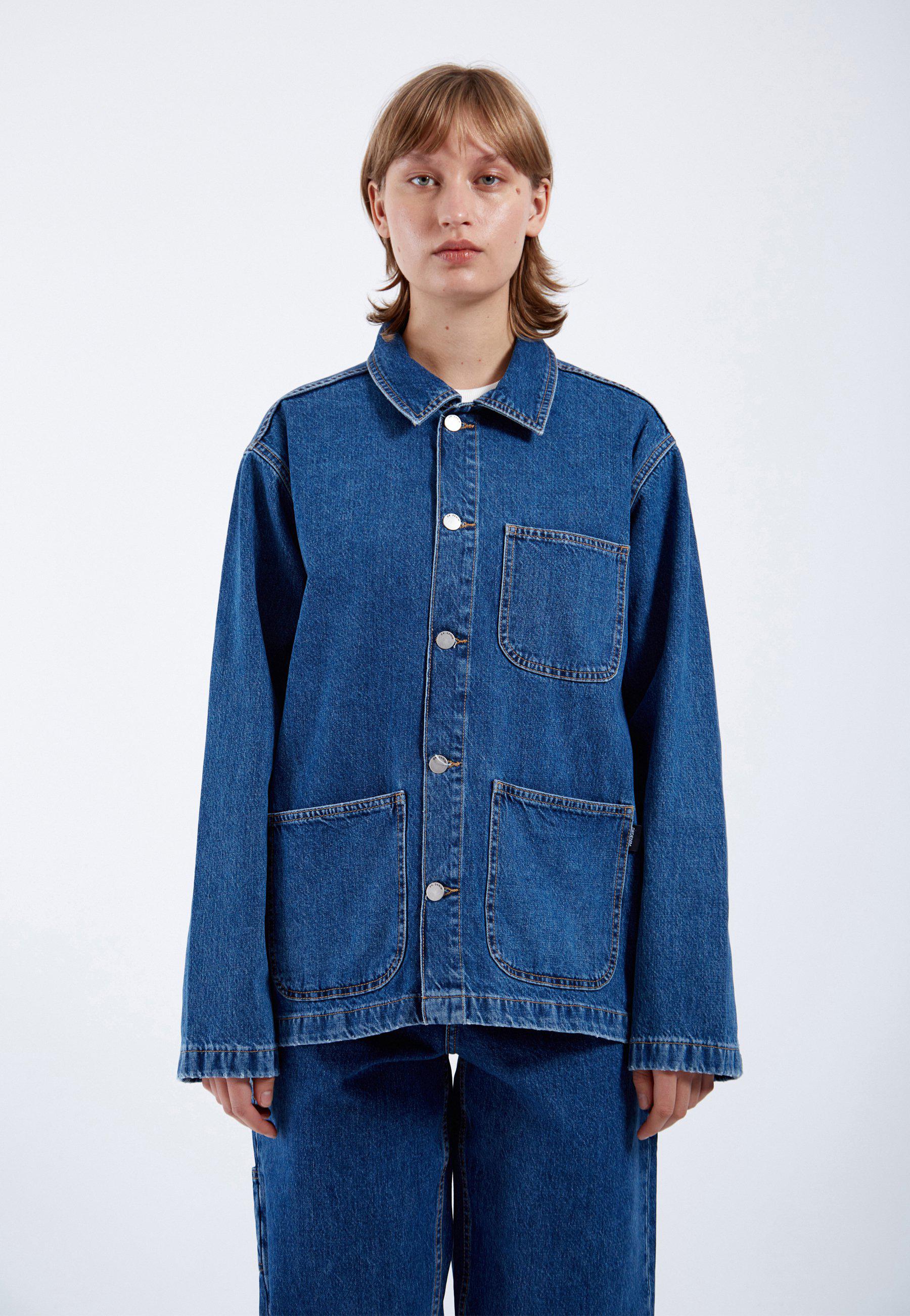 DrDenim / Devon Worker Jacket / Haze Mid Retro