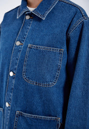 DrDenim / Devon Worker Jacket / Haze Mid Retro