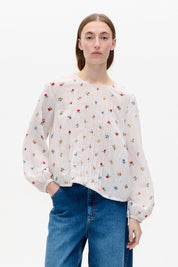 Baum und Pferdgarten / MILYA Bluse / Light Petite Flower