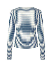 MbyM / GG Stripe - Christina-M Top / T-shirt / Dark Sky Stripe