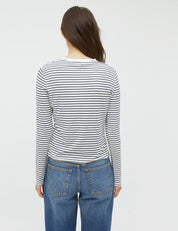 MbyM / GG Stripe - Christina-M Top / T-shirt / Dark Sky Stripe