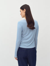 MbyM / GG Stripe - Christina-M Top / T-shirt / Sapphire Stripe