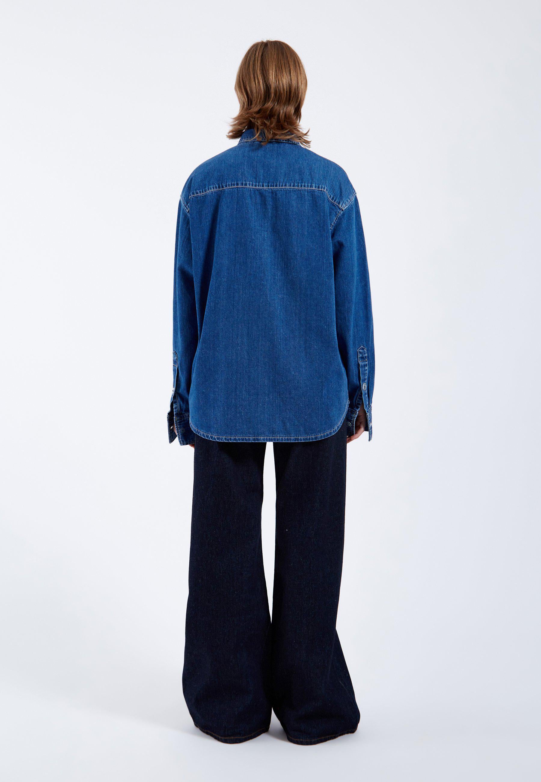 DrDenim / Ray Denim Shirt / Mid Retro