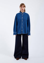DrDenim / Ray Denim Shirt / Mid Retro