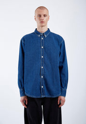 DrDenim / Ray Denim Shirt / Mid Retro