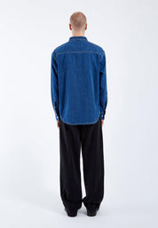 DrDenim / Ray Denim Shirt / Mid Retro
