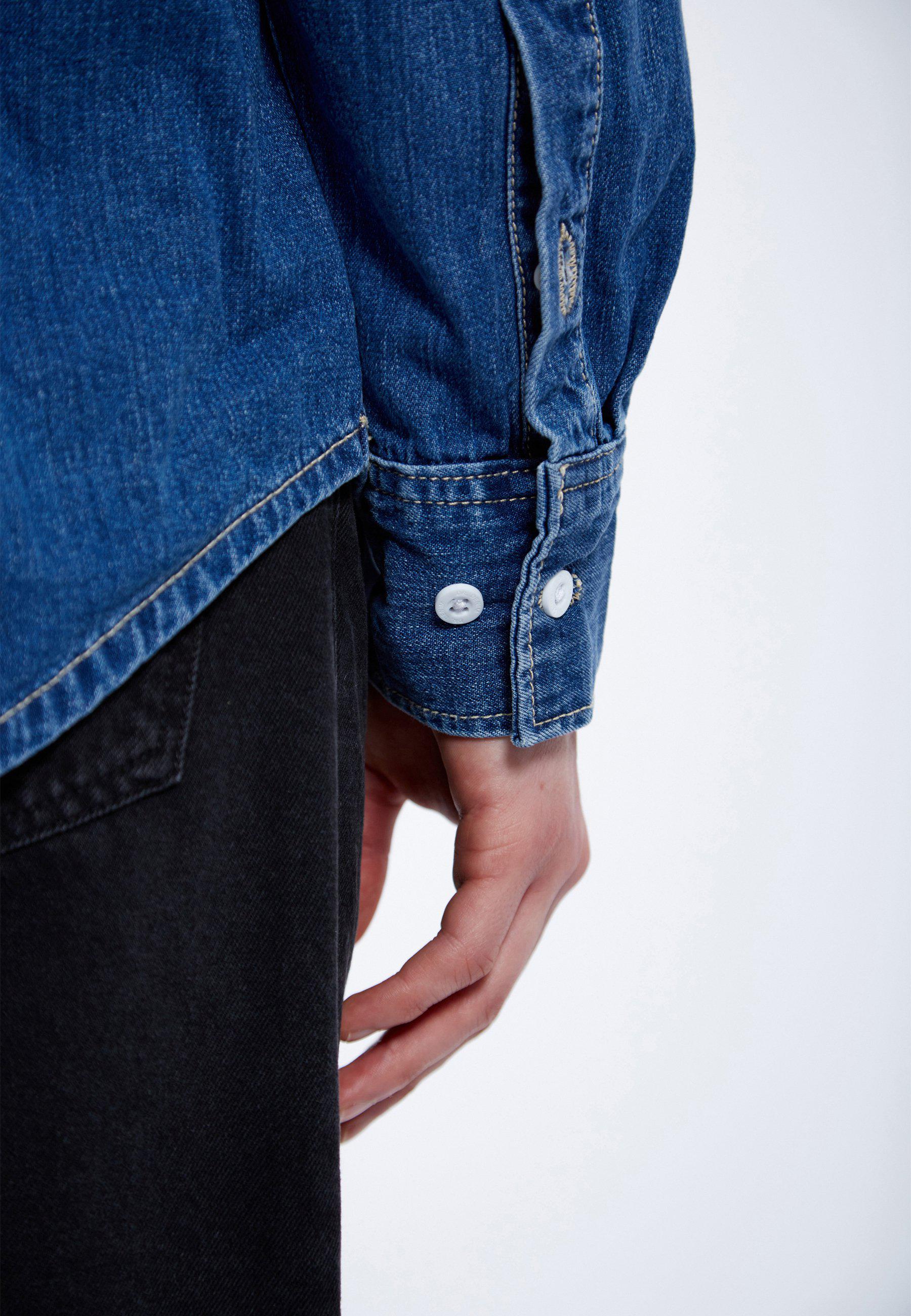 DrDenim / Ray Denim Shirt / Mid Retro