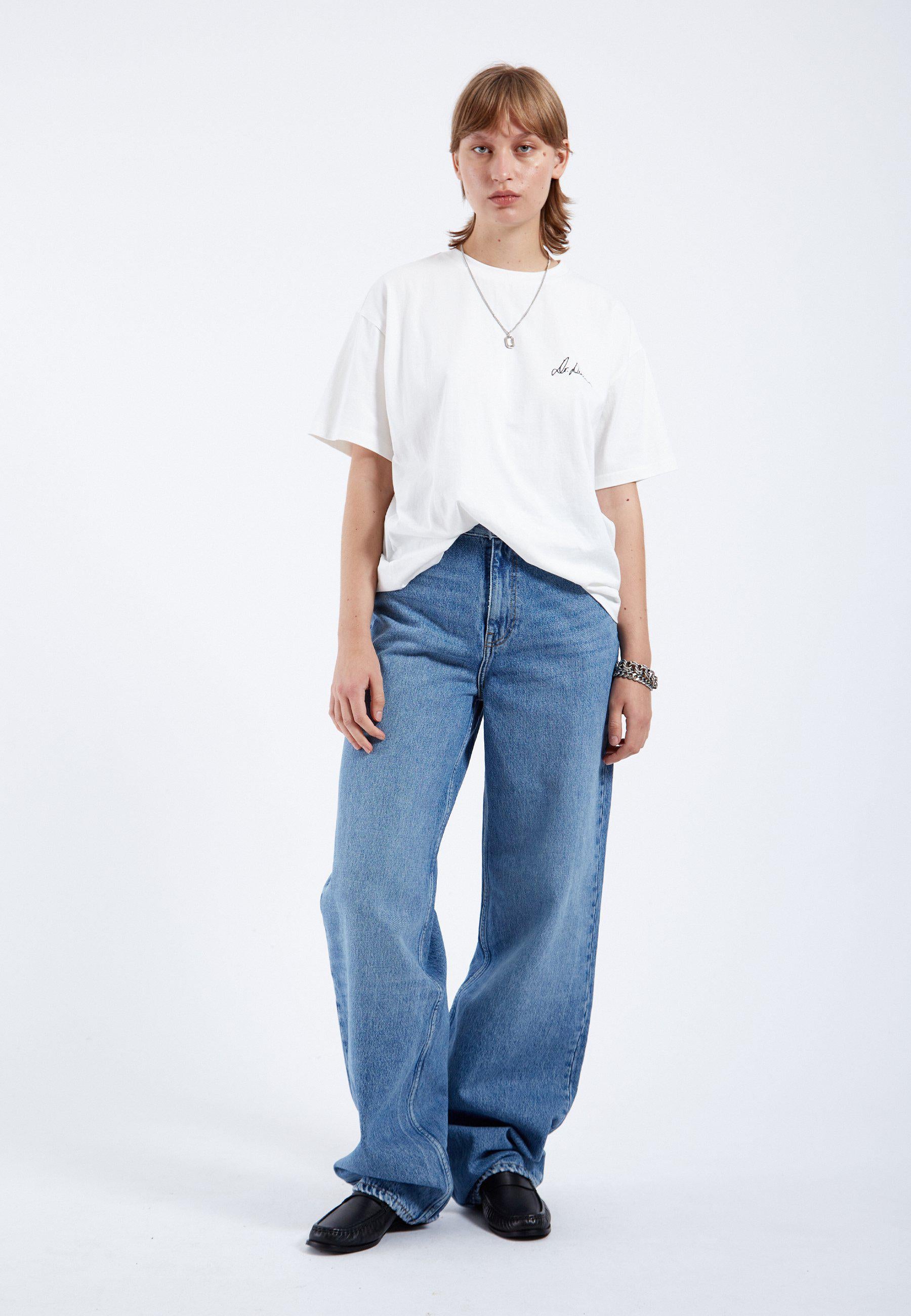 DrDenim / Bace Tee / Off White Small Script