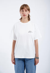 DrDenim / Bace Tee / Off White Small Script