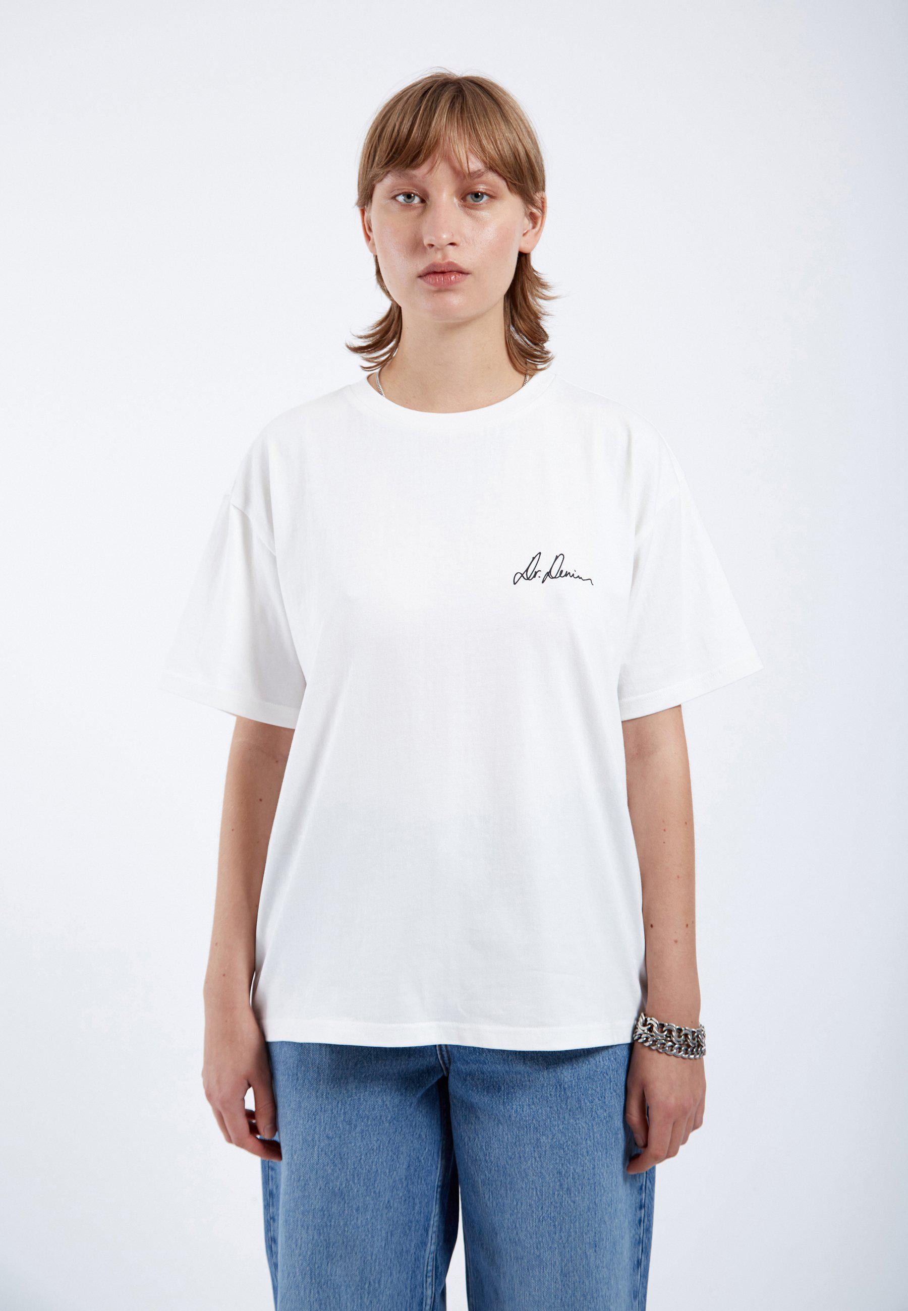 DrDenim / Bace Tee / Off White Small Script