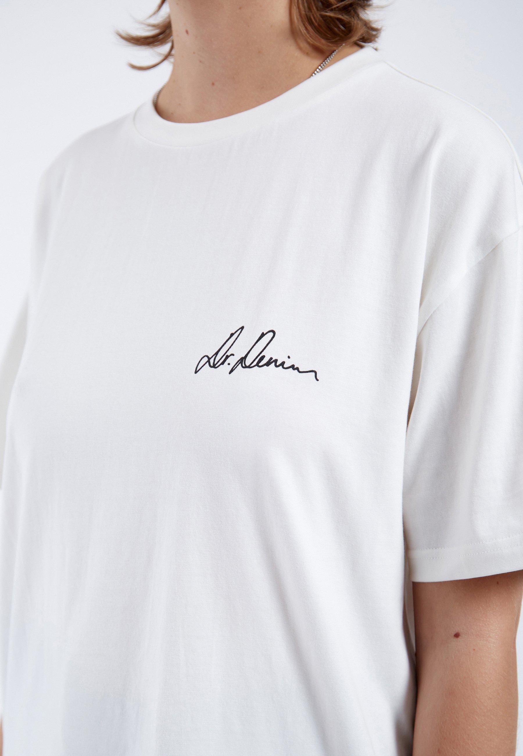 DrDenim / Bace Tee / Off White Small Script