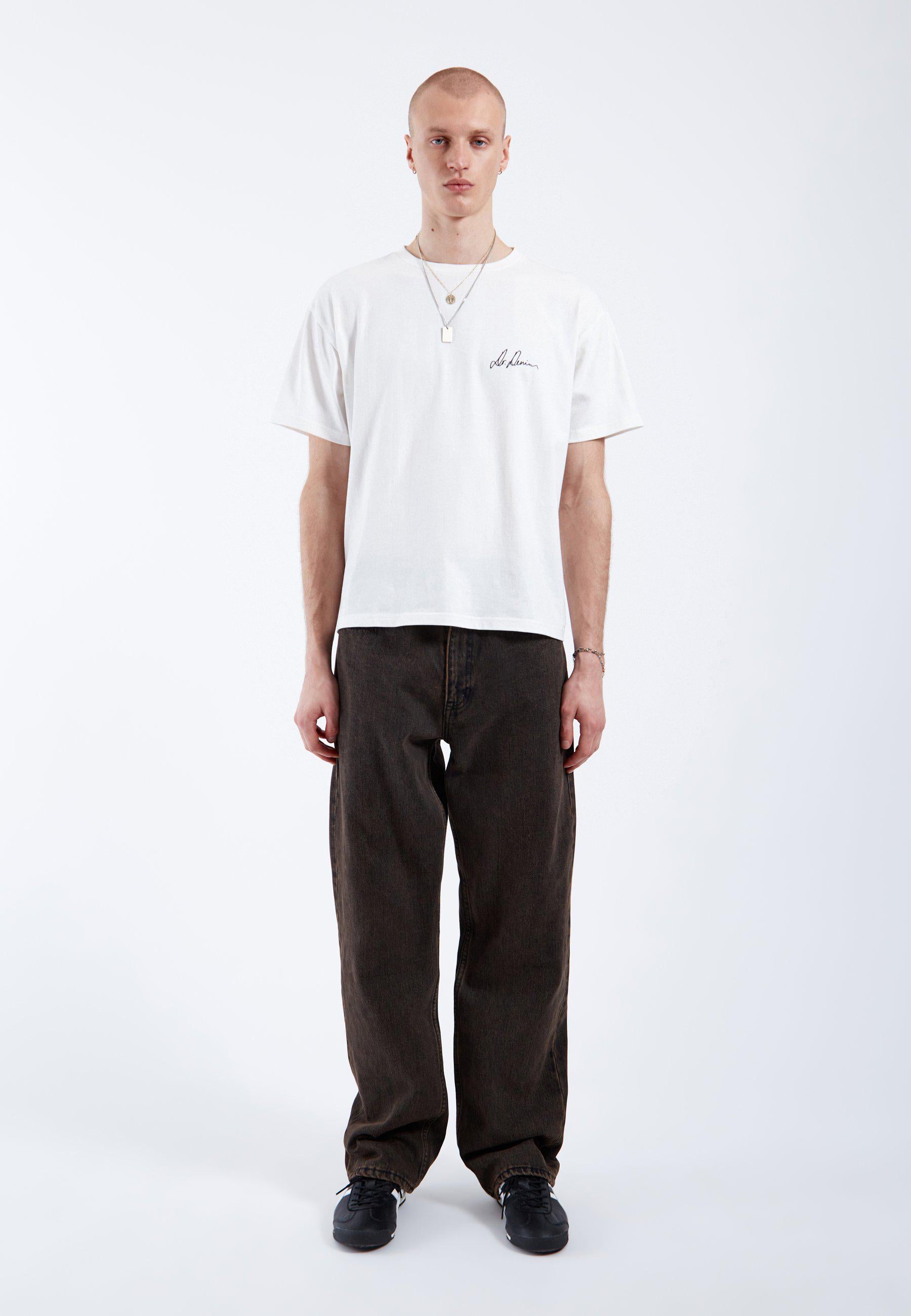 DrDenim / Bace Tee / Off White Small Script