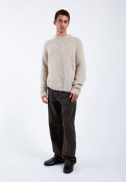DrDenim / Mic Sweater / Brushed Silver Lining