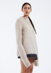 DrDenim / Mic Sweater / Brushed Silver Lining
