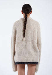 DrDenim / Mic Sweater / Brushed Silver Lining