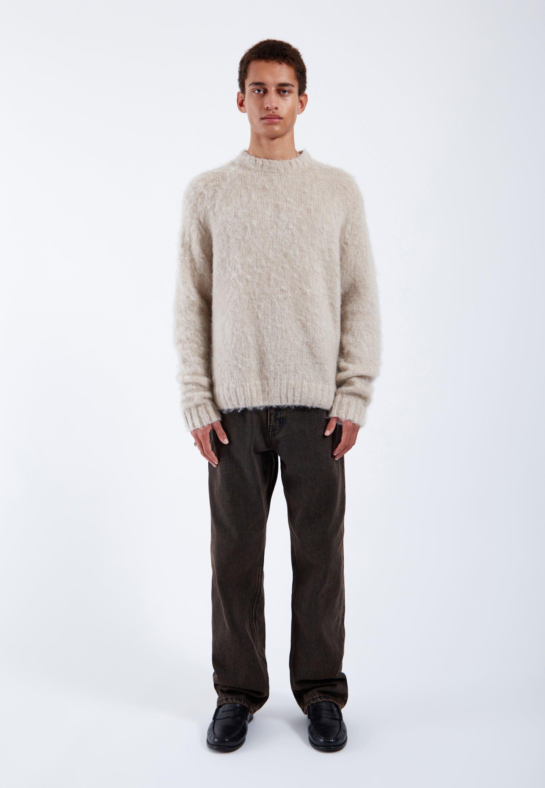 DrDenim / Mic Sweater / Brushed Silver Lining