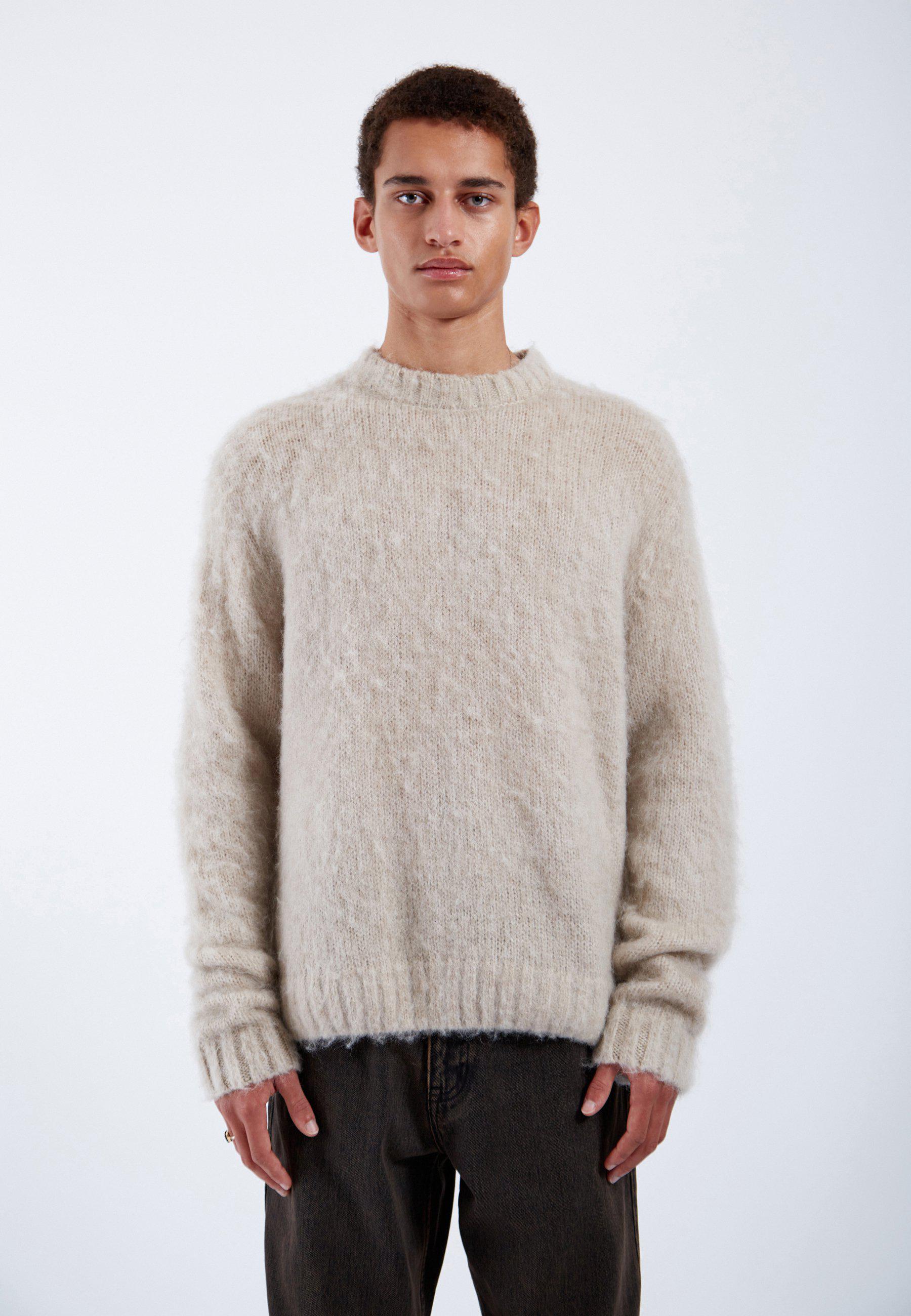 DrDenim / Mic Sweater / Brushed Silver Lining