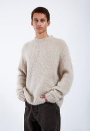 DrDenim / Mic Sweater / Brushed Silver Lining