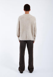DrDenim / Mic Sweater / Brushed Silver Lining