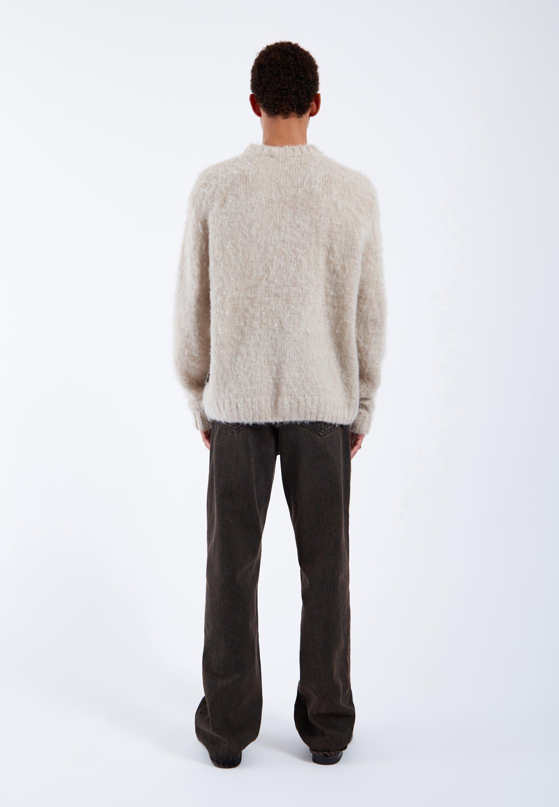 DrDenim / Mic Sweater / Brushed Silver Lining