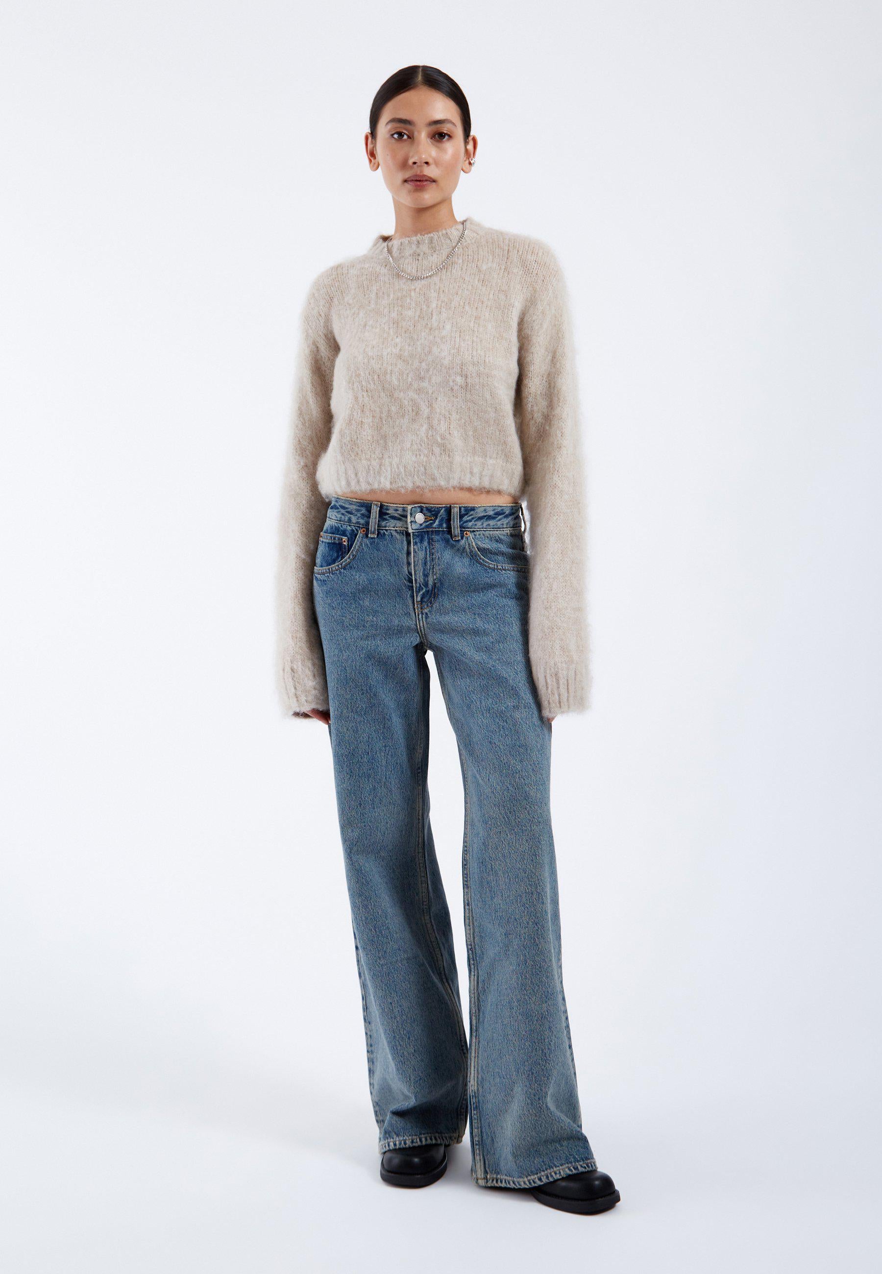 DrDenim / Moira Sweater / Brushed Silver Lining