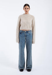 DrDenim / Moira Sweater / Brushed Silver Lining