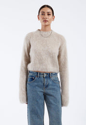 DrDenim / Moira Sweater / Brushed Silver Lining