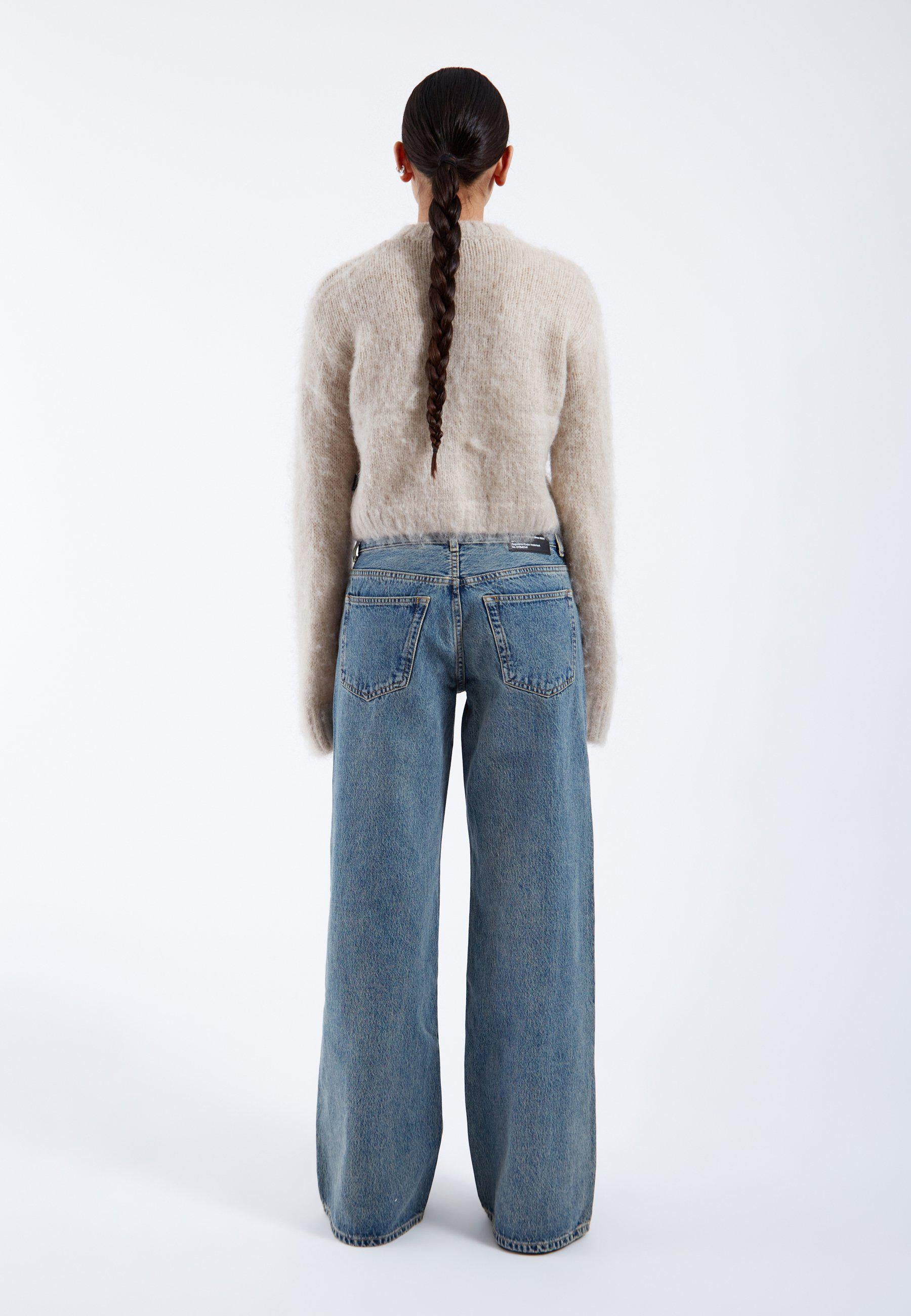 DrDenim / Moira Sweater / Brushed Silver Lining