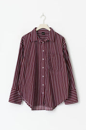 Gina Tricot / Poplin shirt / Burgundy