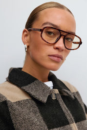 Gina Tricot / Short jacket / Beige check