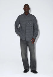DrDenim / Wes Shirt / Fall Black Check