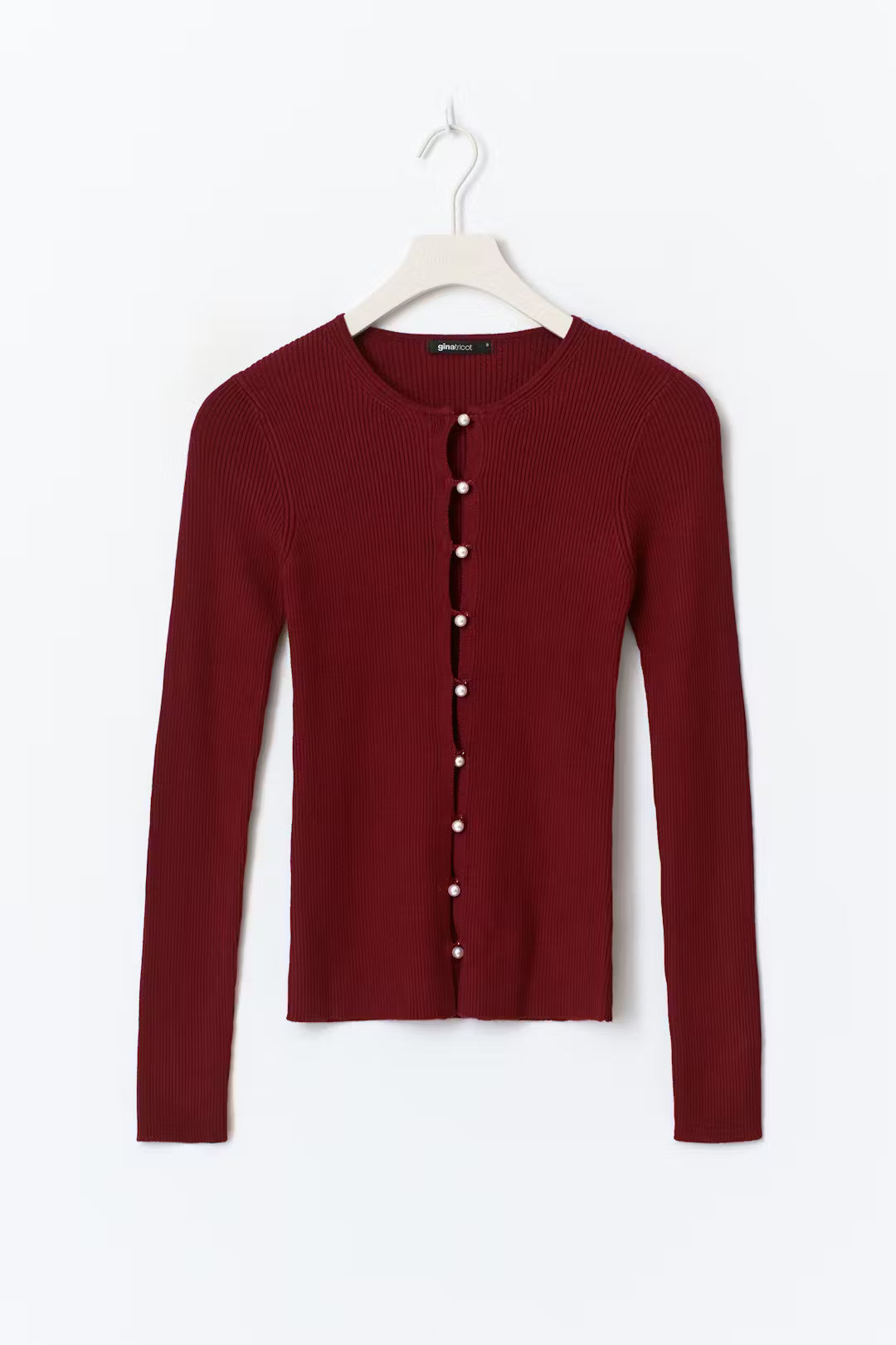 Gina Tricot / Knitted top / Pomegranate