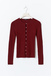 Gina Tricot / Knitted top / Pomegranate