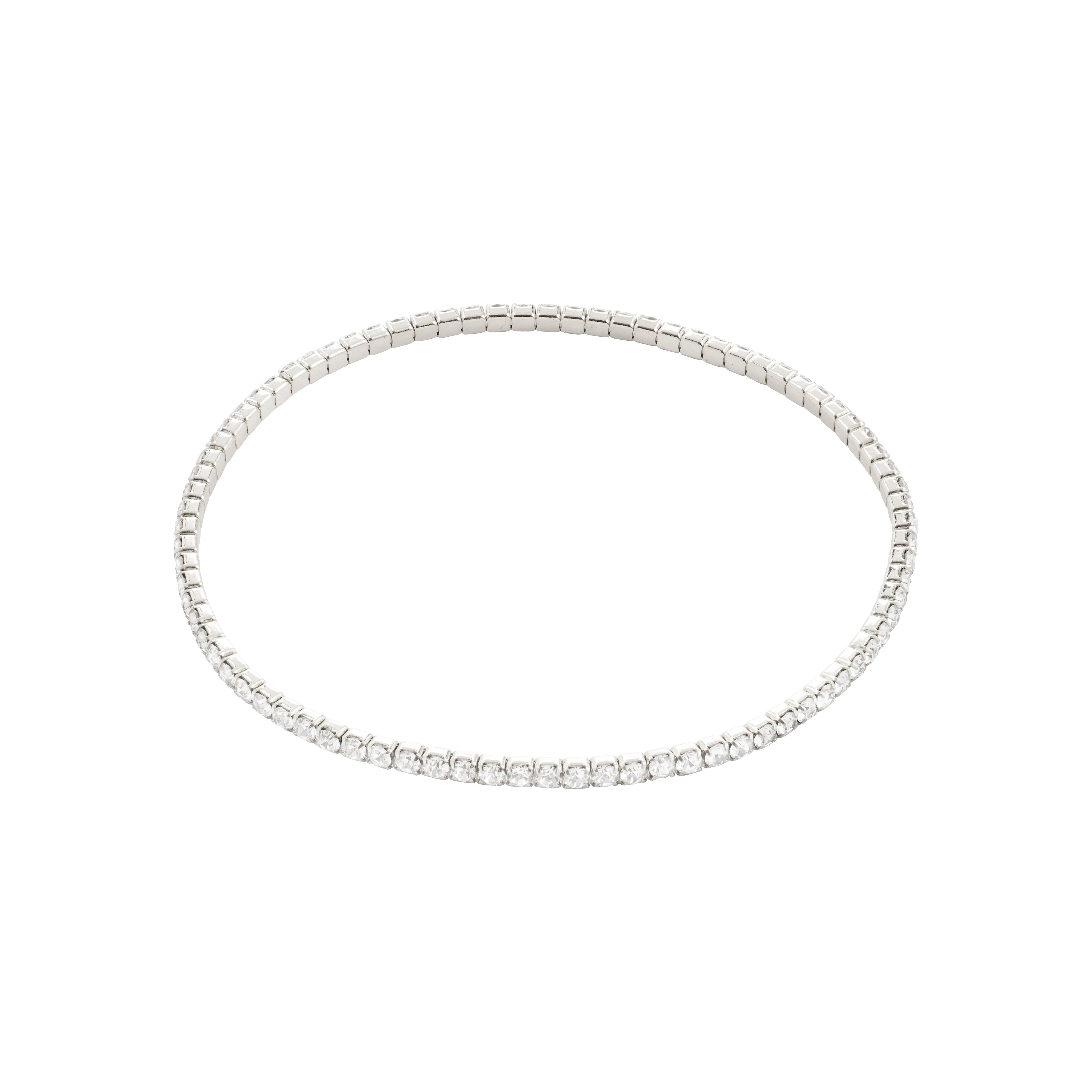 Pilgrim / ARASH Kristallarmband versilbert