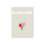 HERR&FRAUHEMPEL - Postkarte - ALLES LIEBE
