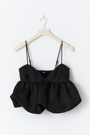 Gina Tricot / Bubble singlet / Black