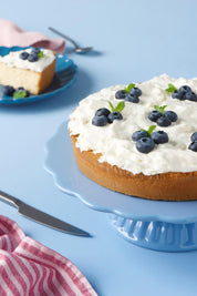 Ib Laursen / Geschirrtuch Linea m/hellrosa und himbeerfarbigen schmalen Streifen