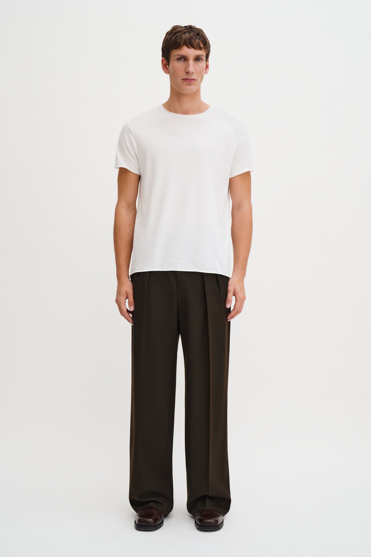 Filippa K / roll neck tee / White