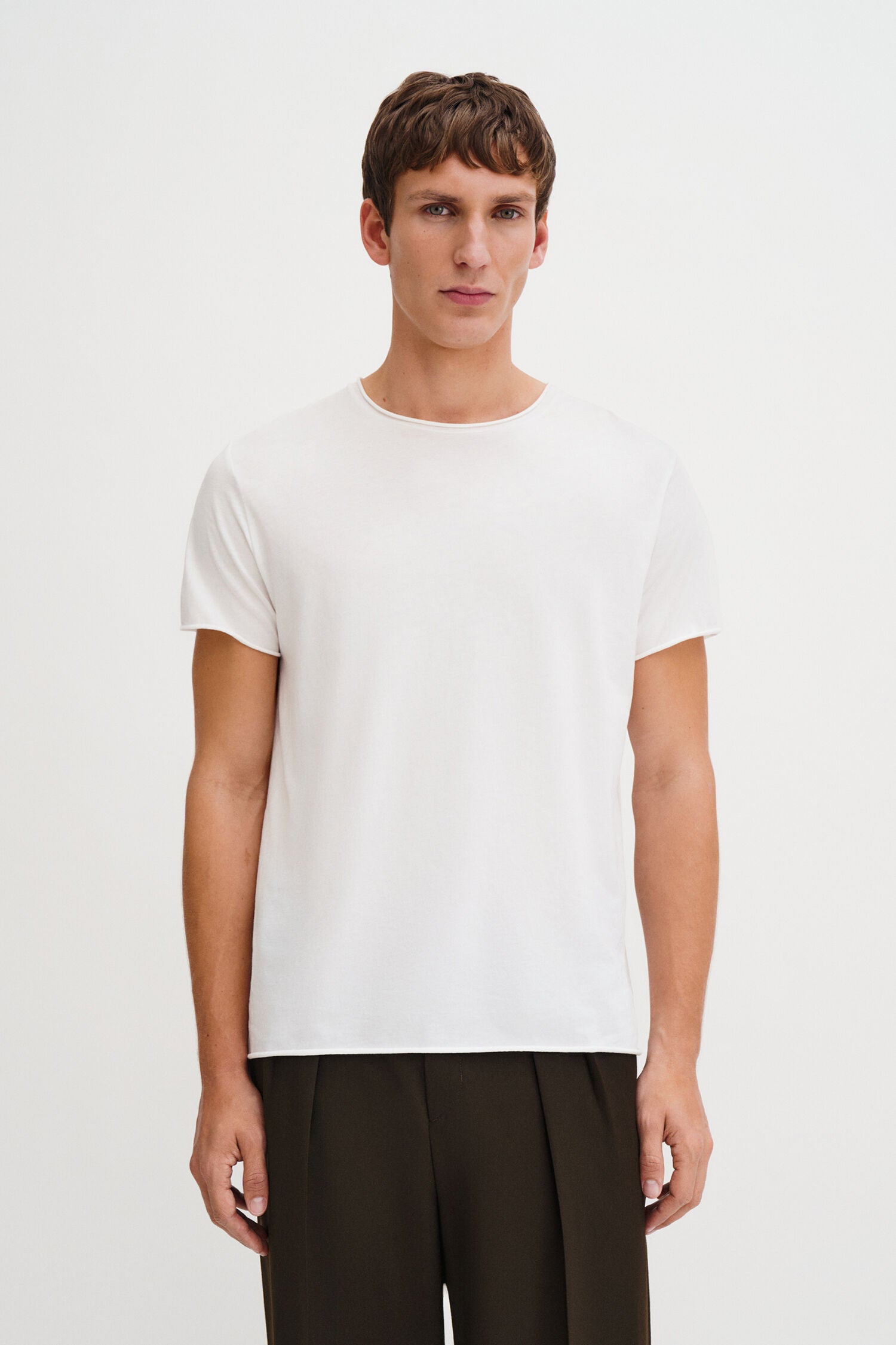 Filippa K / roll neck tee / White